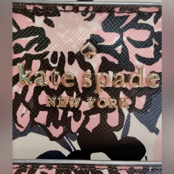 Kate Spade Staci Medium Crossbody Satchel, Dahlia Print - Picture 2 of 8